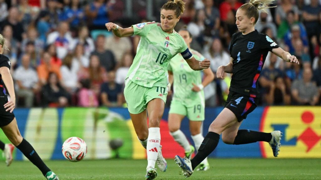 Euro 2025 semifinal live updates: England vs. Italy