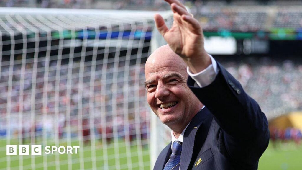 Fifa president Gianni Infantino