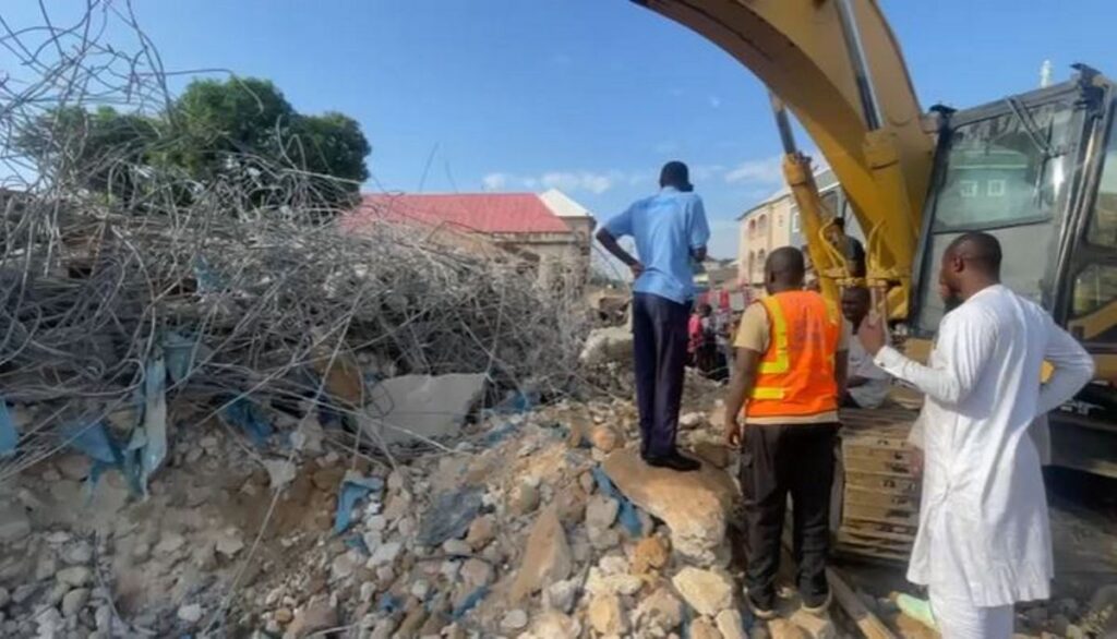 Kano: Five killed, many injured as four-storey building collapses