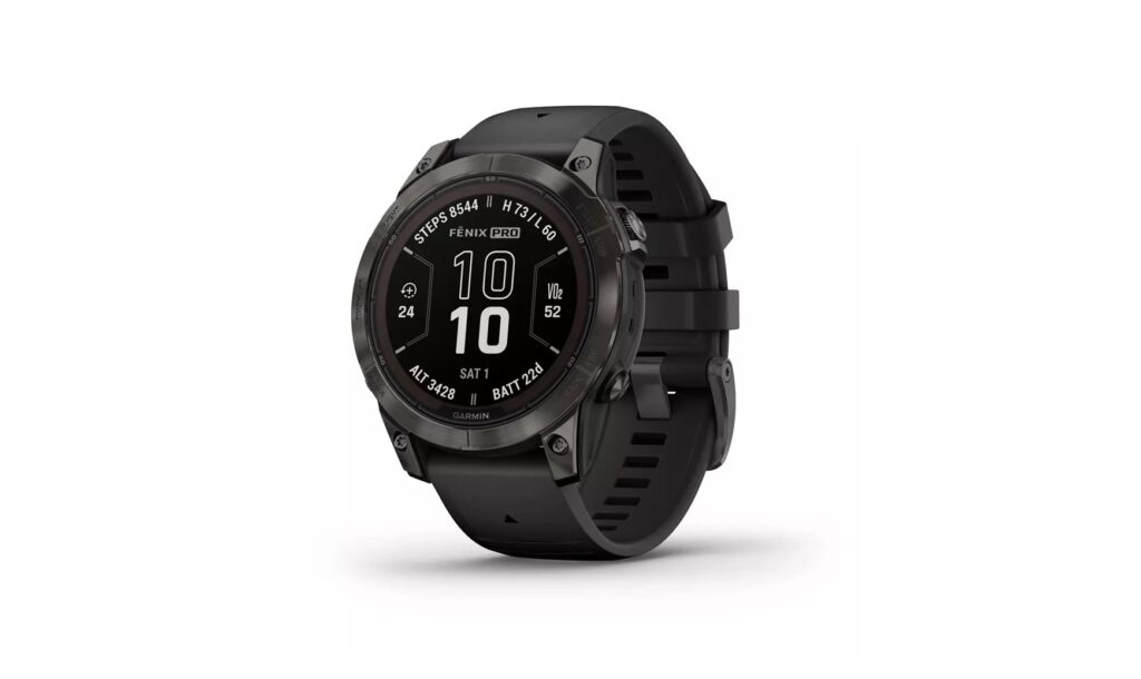 Garmin Fenix 7 Pro Sapphire Solar product shot