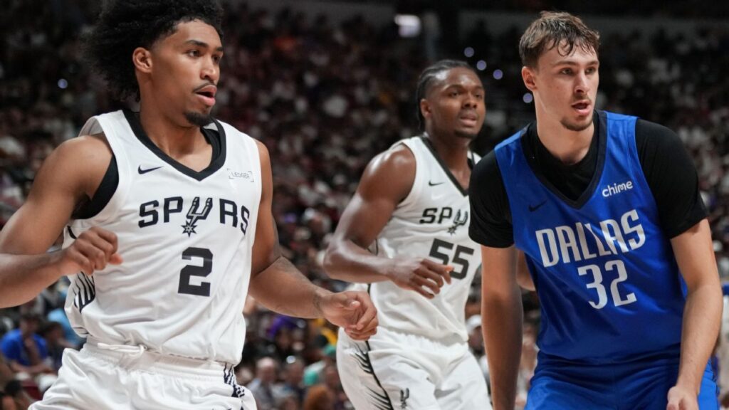 Harper, Spurs outlast Flagg, Mavericks at NBA summer league