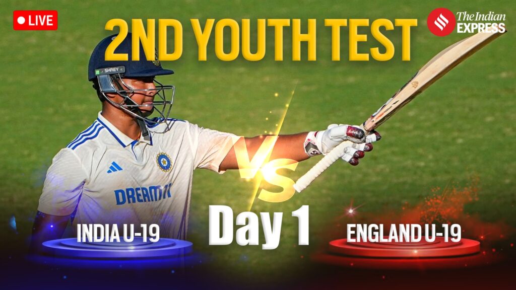 IND U-19 vs ENG U-19 2nd Test LIVE Cricket Score