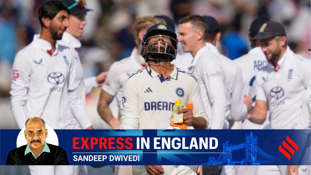India vs england Ravindra Jadeja Lord's