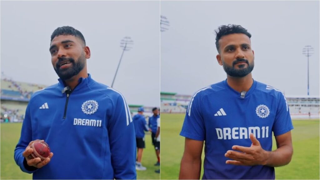 Mohammed Siraj Akash Deep India vs England