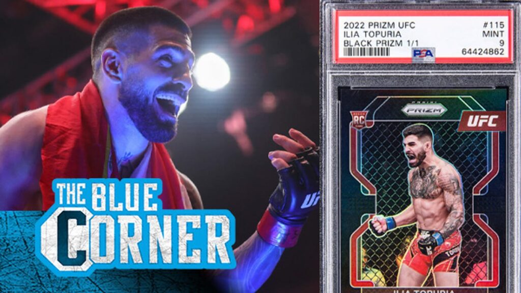 Ilia Topuria's one-of-one UFC rookie card sale sets all-time record