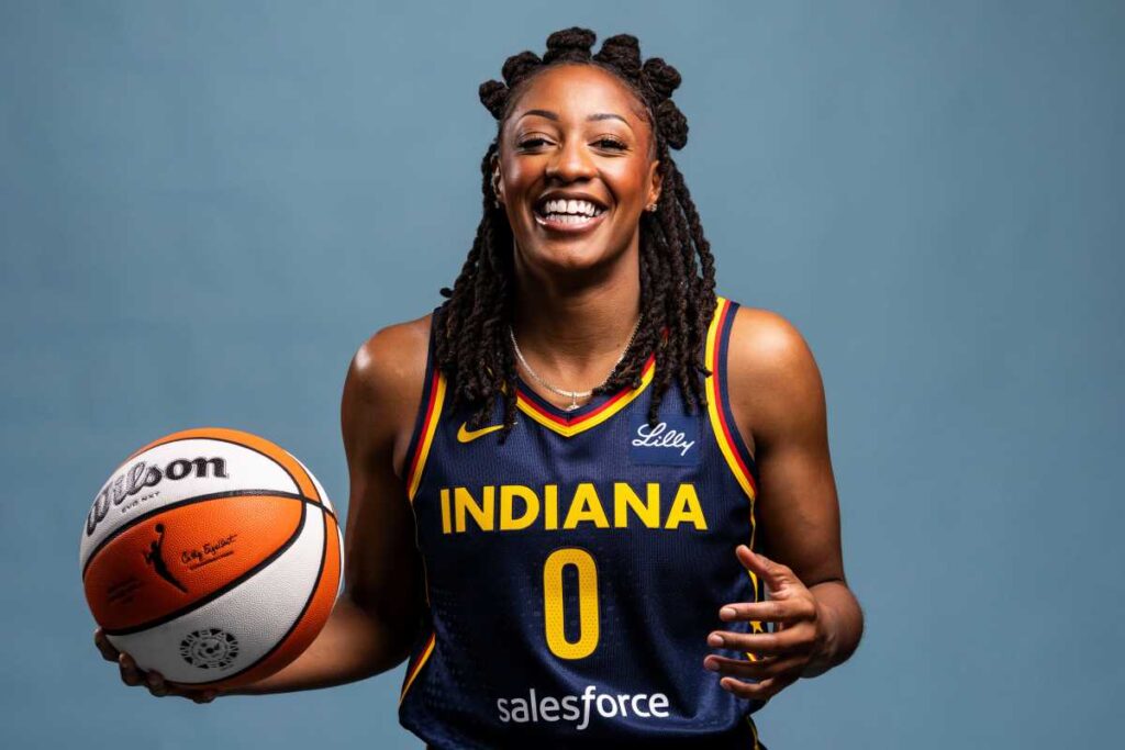 Indiana Fever Turn Heads With Kelsey Mitchell Post on Thursday