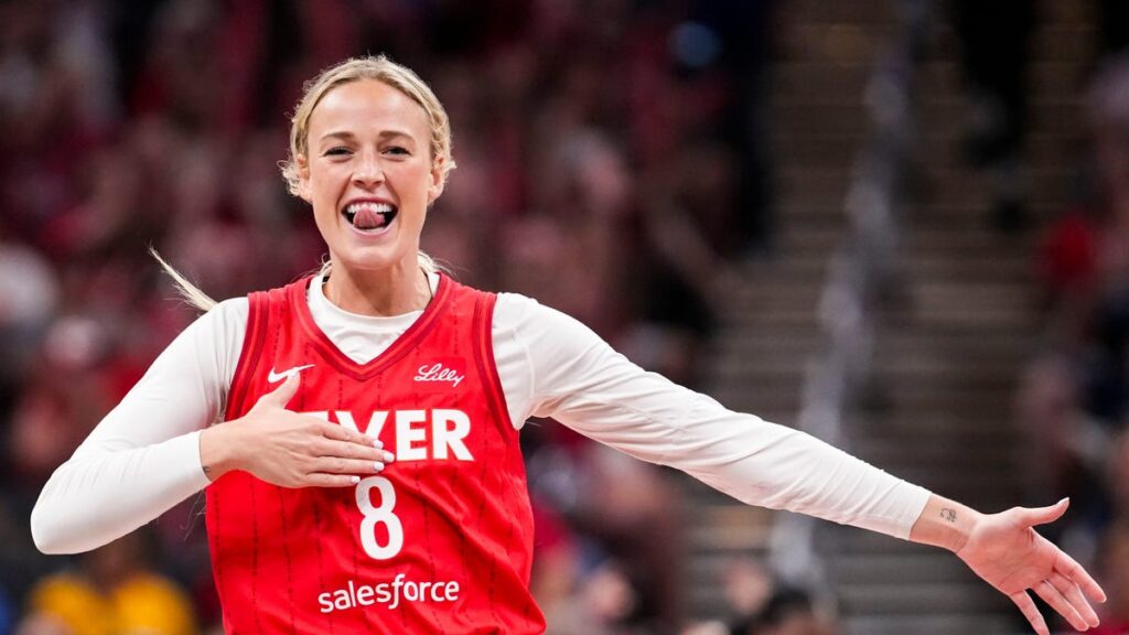 Indiana Fever guard Sophie Cunningham continuing to shine in July