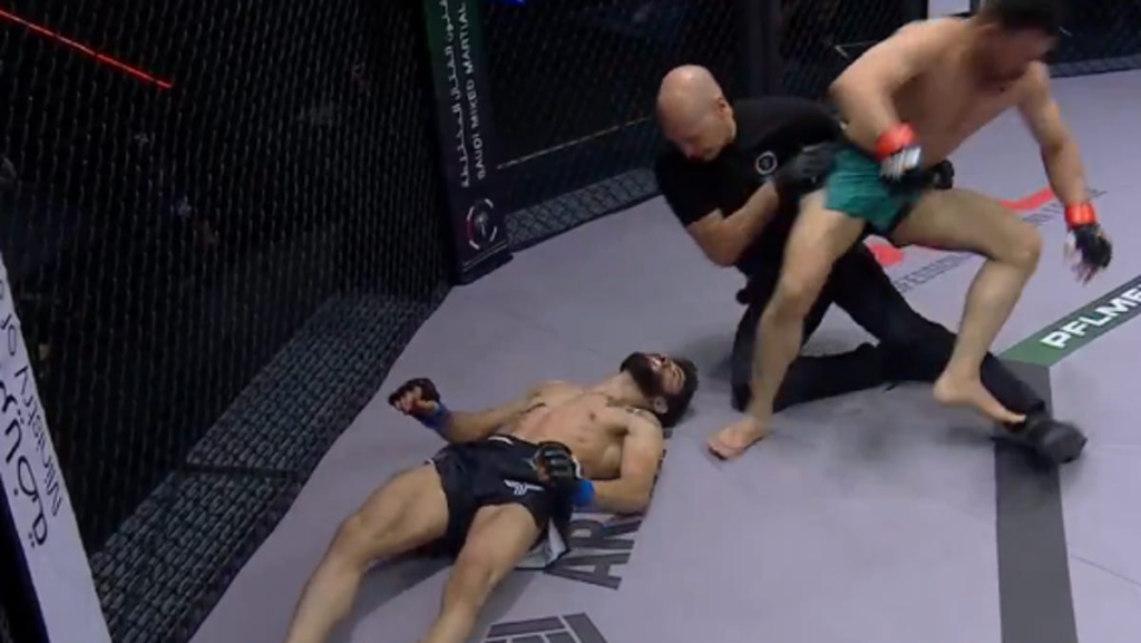 Islam Youssef scores filthy flying knockout
