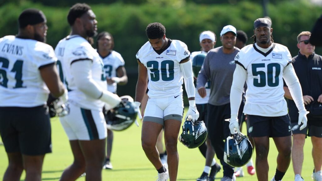 Jihaad Campbell is the Eagles' highest-rated rookie in Madden NFL 26