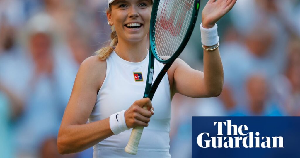 Katie Boulter rounds off Britain’s opening day in the sun at Wimbledon | Wimbledon 2025