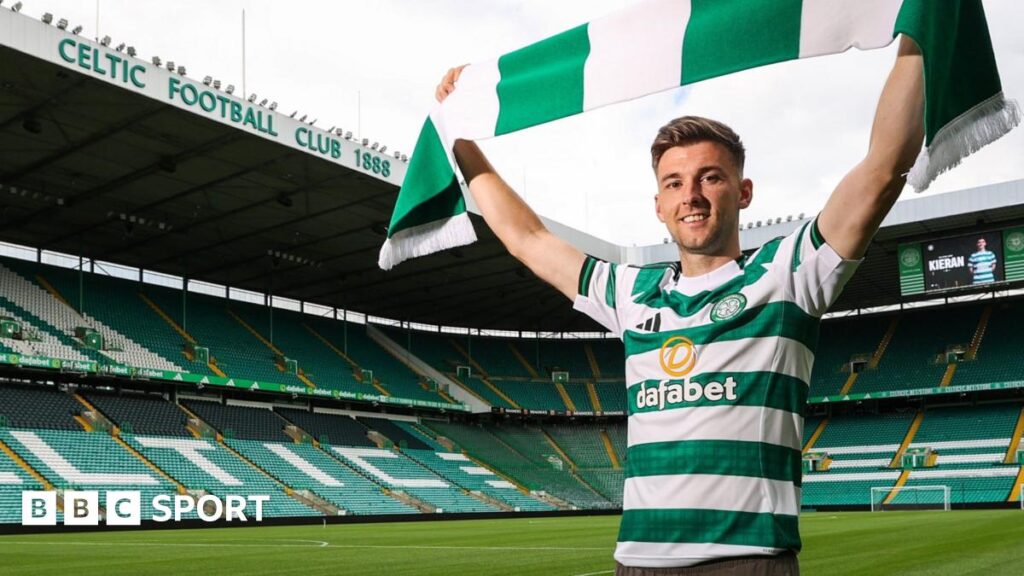 Celtic defender Kieran Tierney