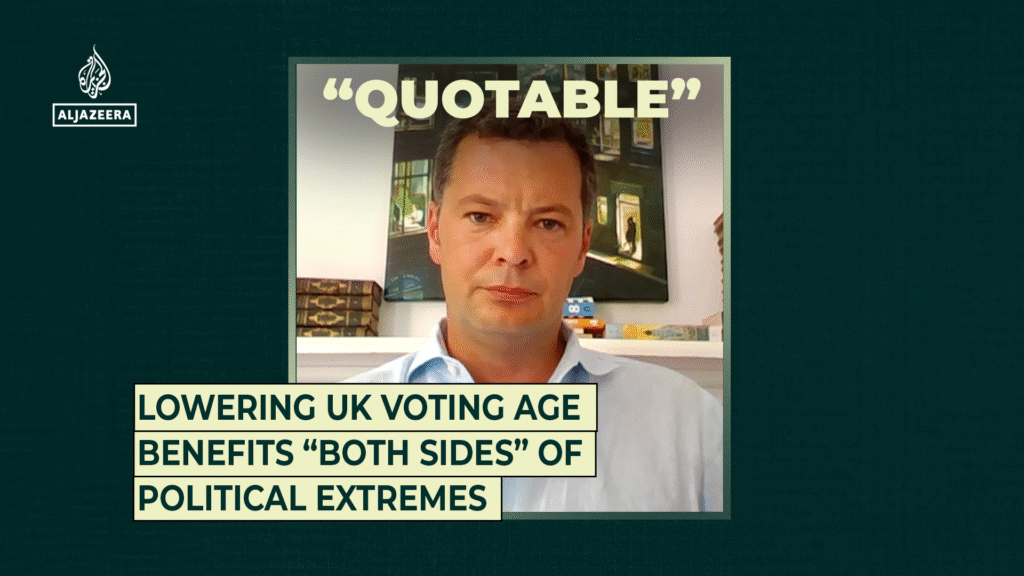 Lowering UK voting age benefits “both sides” of political extremes