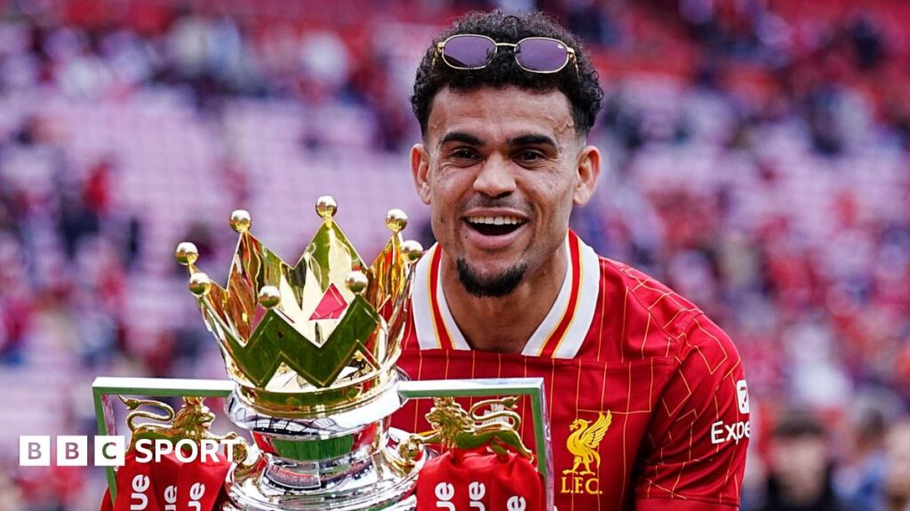 Liverpool forward Luis Diaz