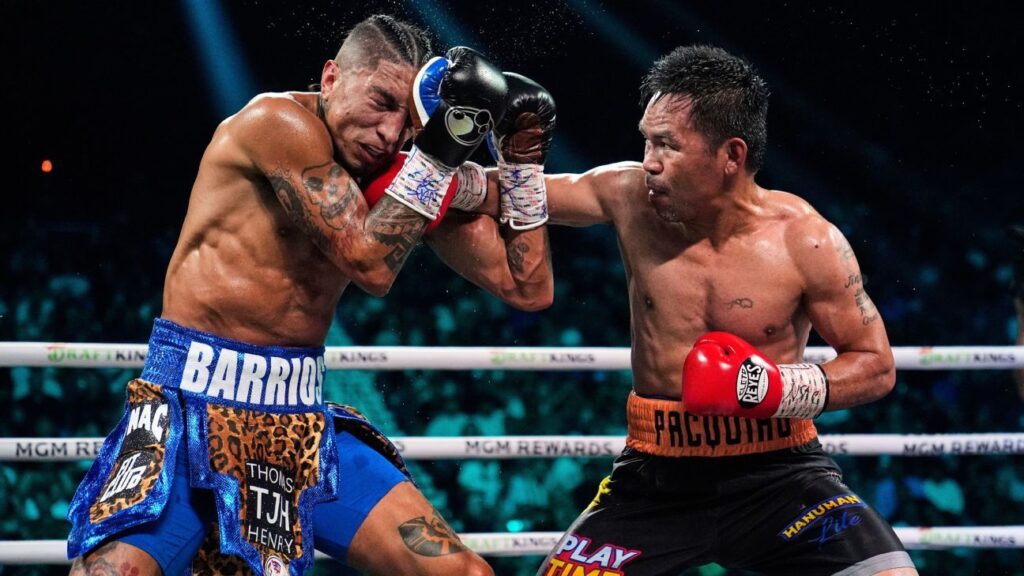 Manny Pacquiao, 46, battles Mario Barrios to majority draw