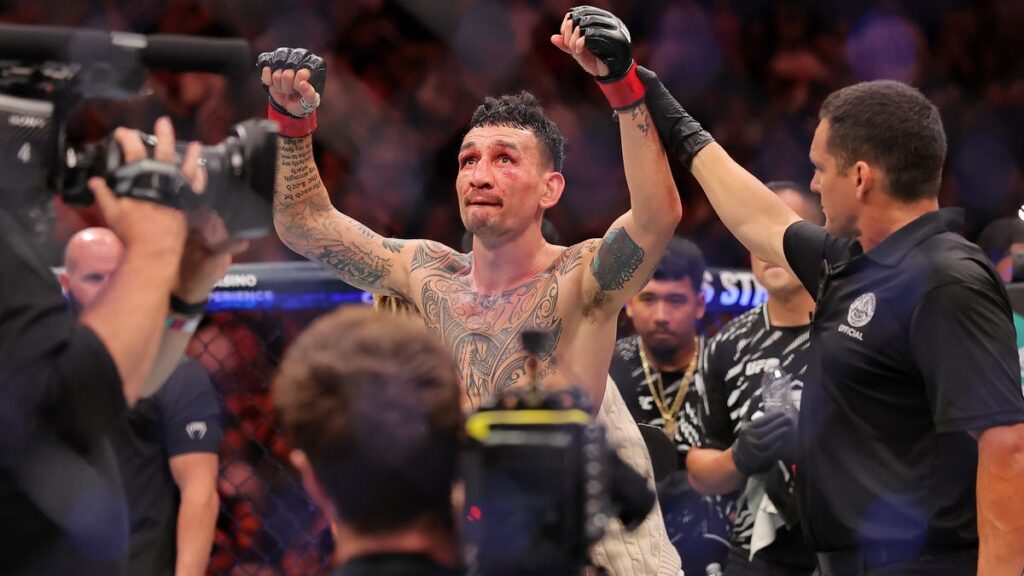 Max Holloway approaches all-time wins record