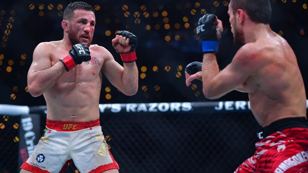 Merab Dvalishvili vs. Umar Nurmagomedov top fight of 2025