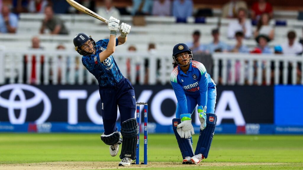 England were always in control, showing better intent than India in the powerplay and getting away a few early boundaries. (AP Photo)