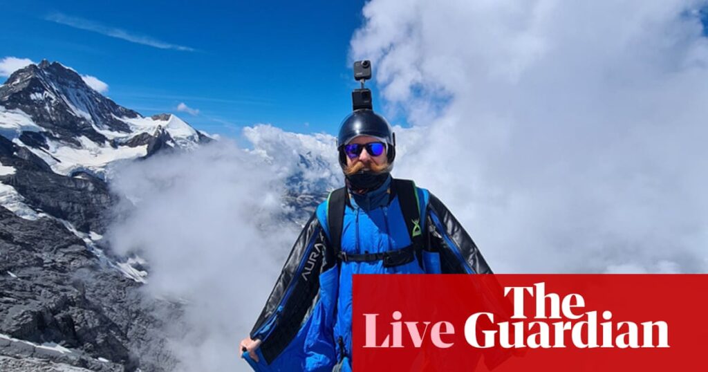 News live: Australian Base jumper dies in accident in Italy; search team moves in on plane wreck in Snowy Mountains | Australia news
