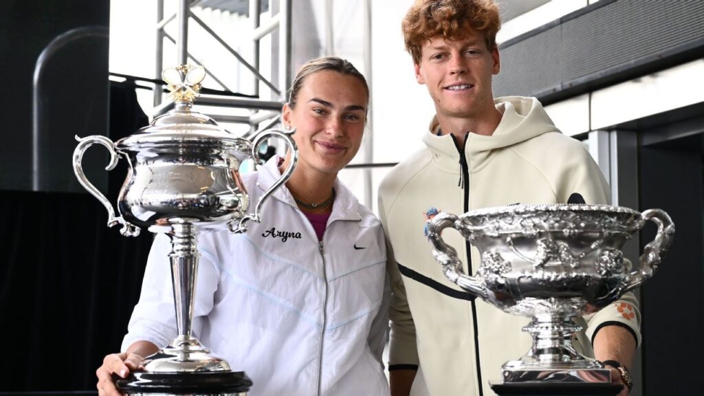 No. 1s Jannik Sinner, Aryna Sabalenka lead US Open entry lists