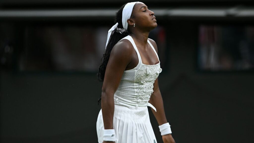 No. 2 Gauff upset in first round at Wimbledon by Yastremska