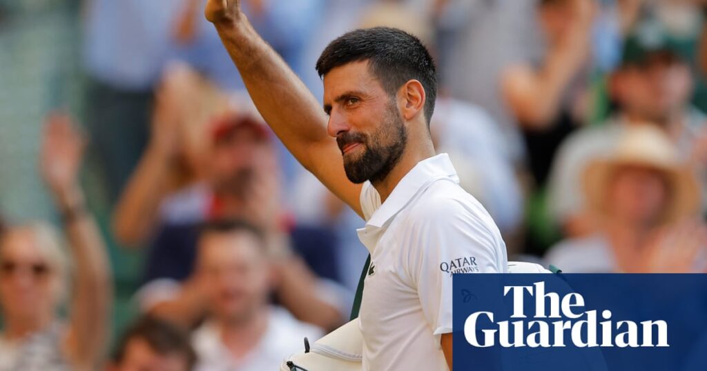 No one ever got rich writing off Novak Djokovic, but even he can’t stretch time for ever | Novak Djokovic