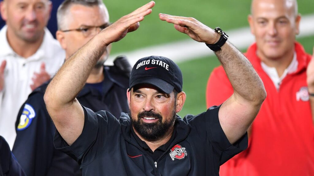 Ohio State coach Ryan Day rating in 'College Football 26' revealed