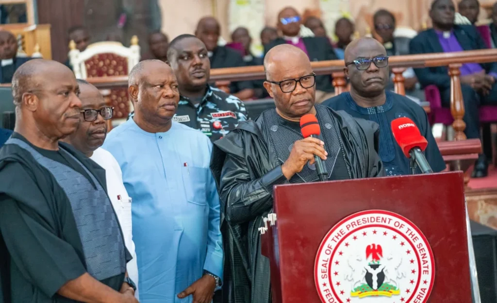 Senate President Godswill Akpabio