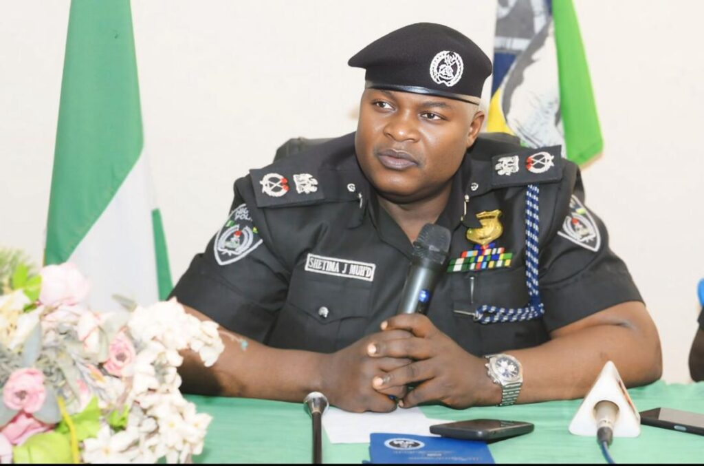 Nasarawa police commissioner, Shetima Jauro