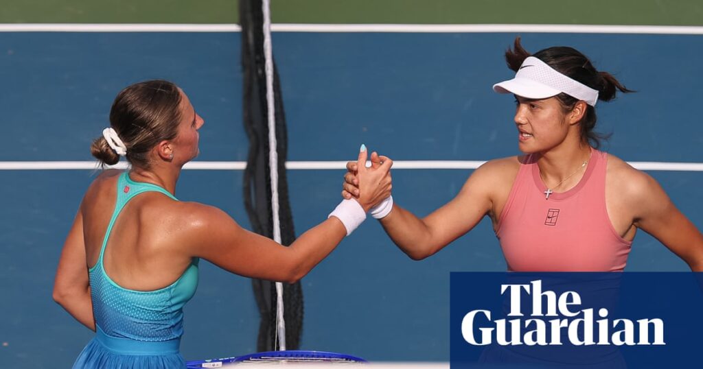 Raducanu’s US Open buildup gathers pace with Washington win over Kostyuk | Tennis