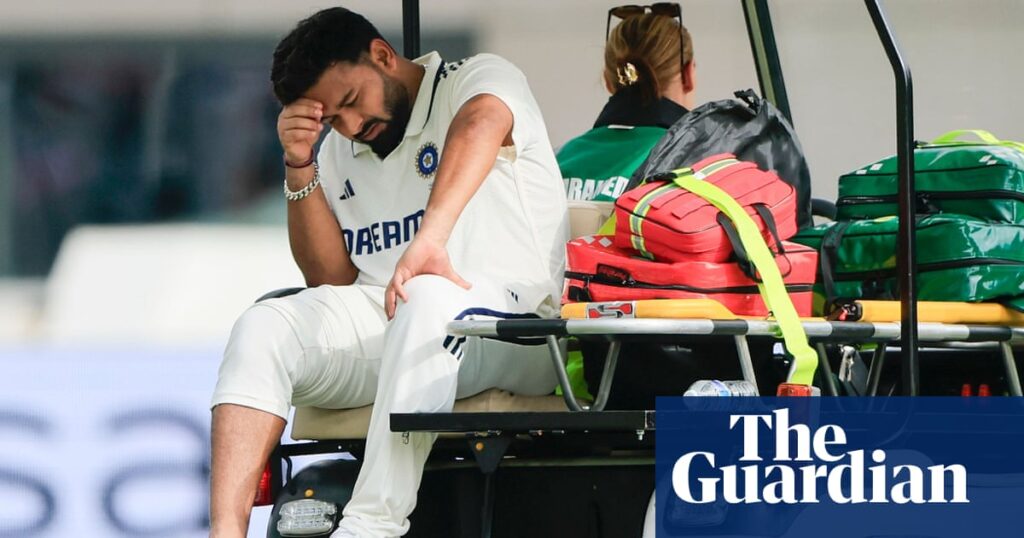 Rishabh Pant’s broken foot trips up India’s solid start against England in fourth Test | England v India 2025