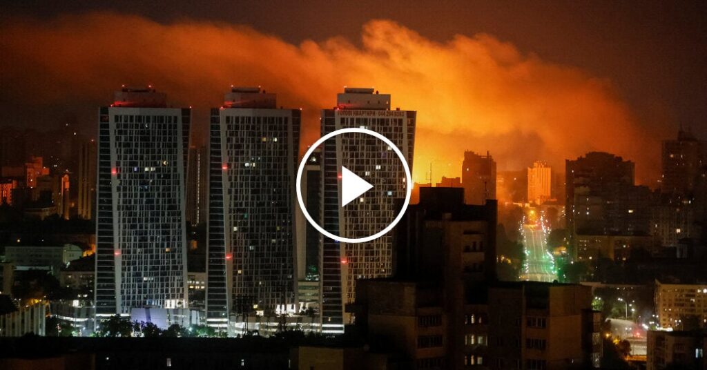 Russia Launches Massive Attack on Kyiv