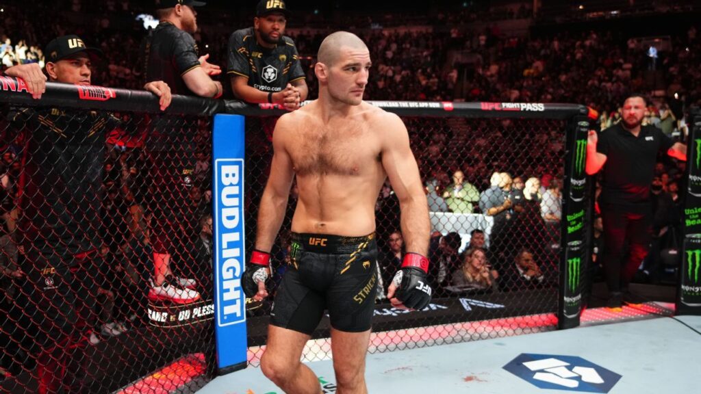 Sean Strickland suspended in Nevada after corner incident