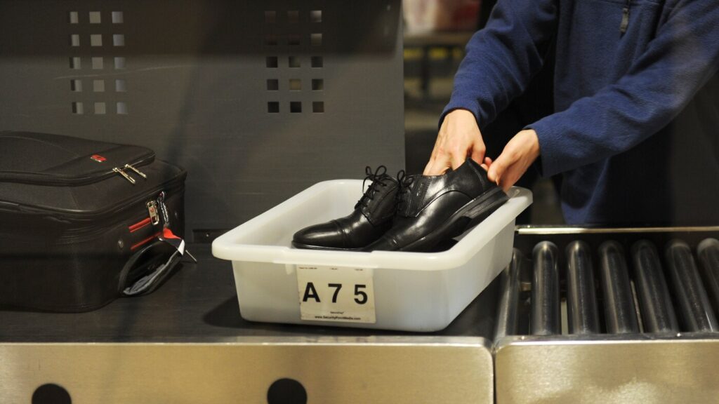 Shoes off at the airport? TSA appears to be giving the pesky rule the boot : NPR