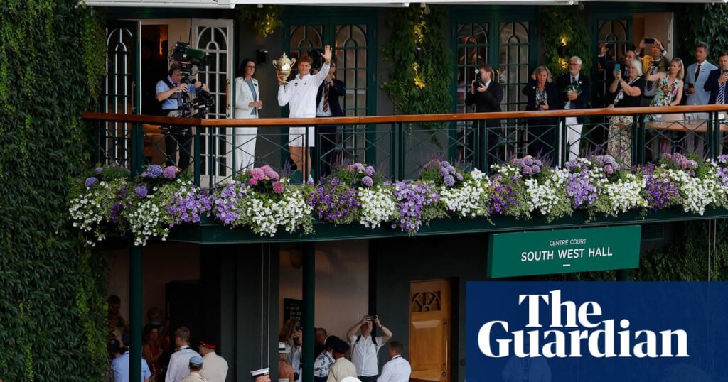 Sinner reaches for the sweets and comes away with the whole jar at Wimbledon | Wimbledon 2025