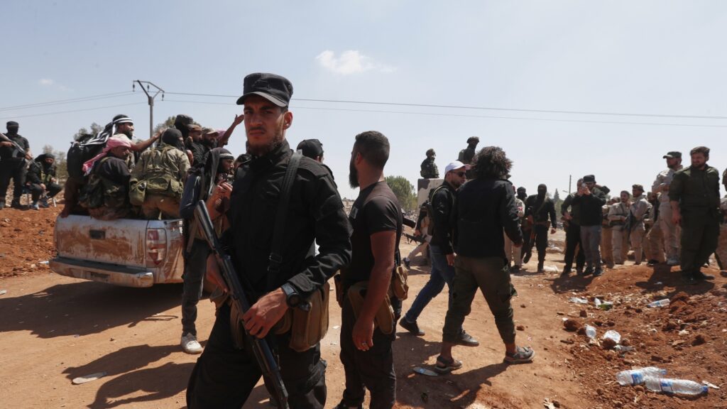 Syria's Bedouins say they have withdrawn from Druze-majority city : NPR