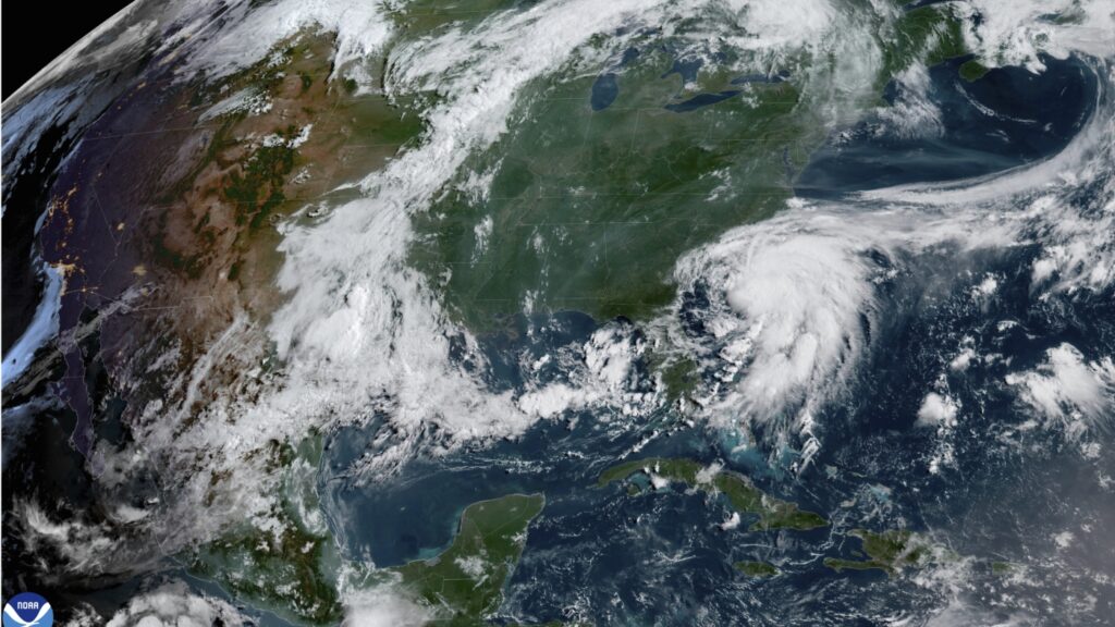 Tropical Storm Chantal strengthens slightly as it nears landfall in South Carolina : NPR
