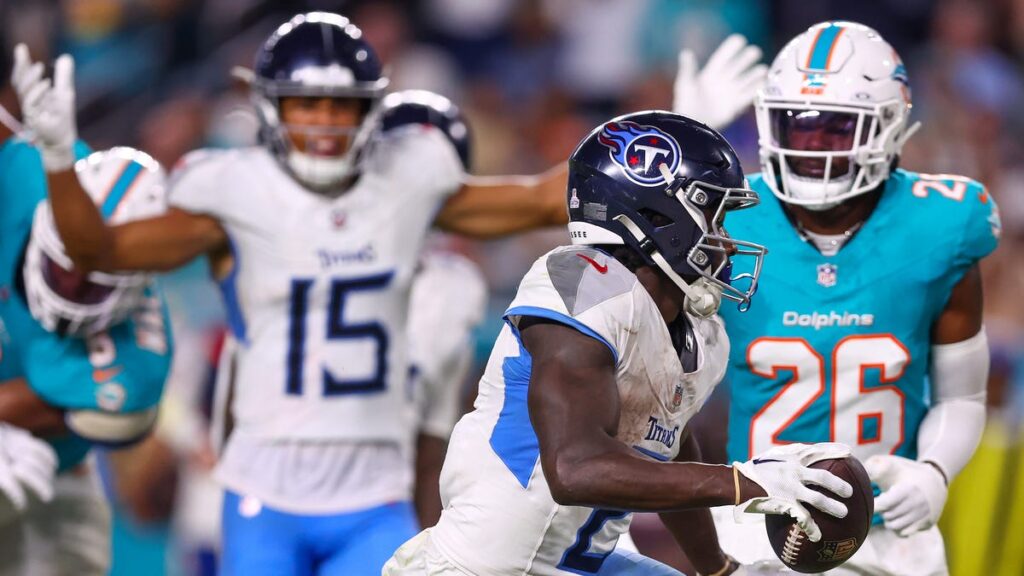 Tyjae Spears named Titans' top value fantasy football pick