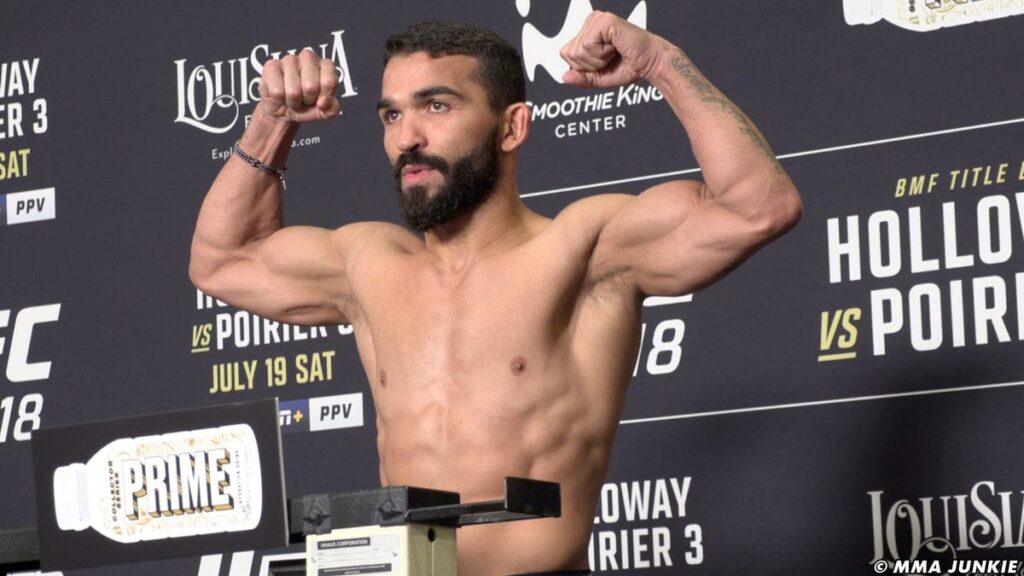 UFC 318 official weigh-in video highlights and photo gallery