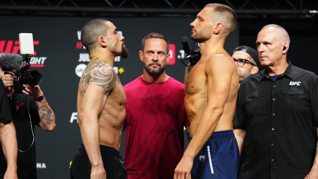 UFC Fight Night prediction -- Robert Whittaker vs Reinier de Ridder: Fight card, odds, start time, live stream