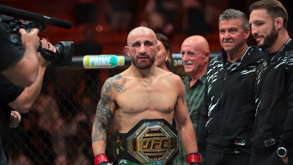 UFC champ Alexander Volkanovski reveals family's shocking request