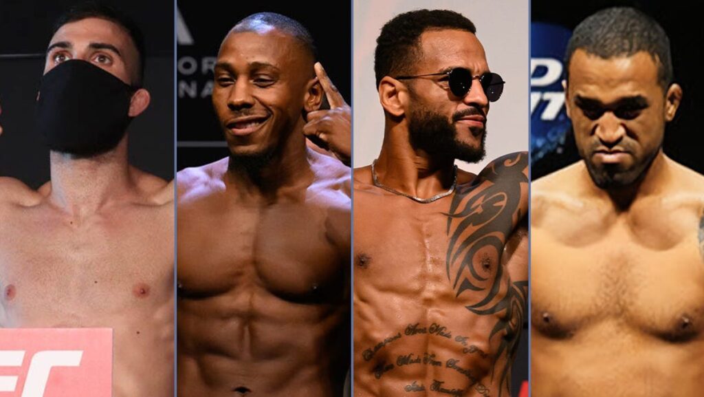 UFC veterans competing in MMA action July 4-5