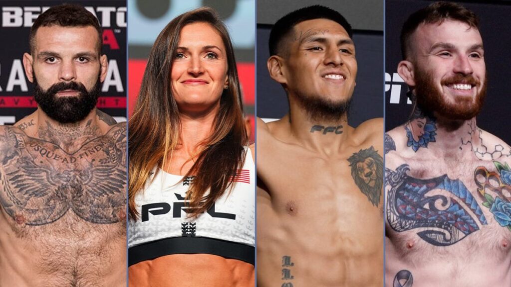 UFC veterans competing in MMA and bareknuckle boxing action July 23-27