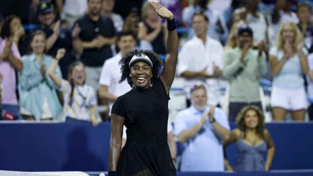 Venus Williams awarded wild-card entry for Cincinnati Open