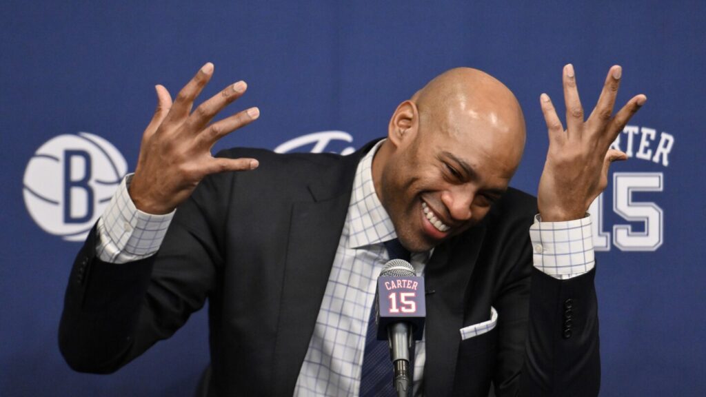Vince Carter talks new role as part-owner of the NFL's Buffalo Bills
