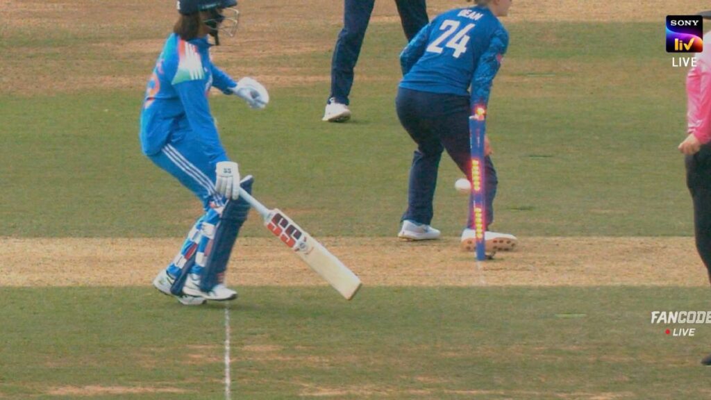 Harleen deol blunder run out