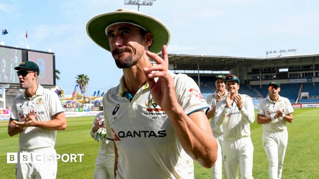 Australia quick bowler Mitchell Starc