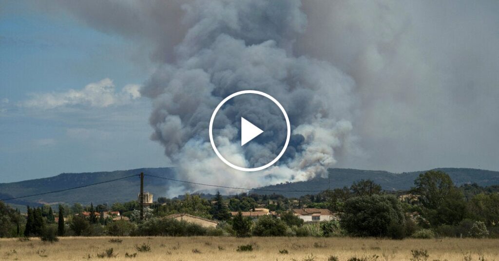Wildfires Rage in Parts of Spain and France Following Recent Heat Wave