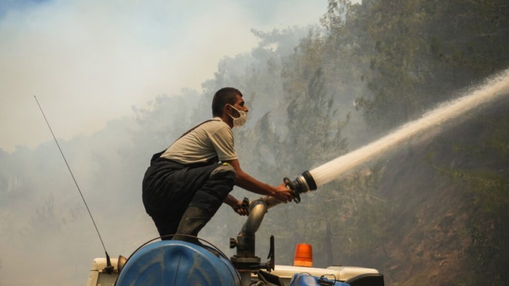 Wildfires erupt across Mediterranean as heatwave worsens | Climate Crisis News