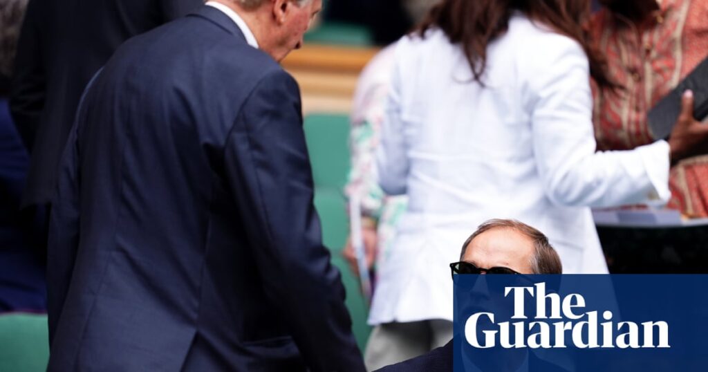 Wimbledon diary: England managers, SUVs and Jack Draper’s facial hair | Wimbledon 2025