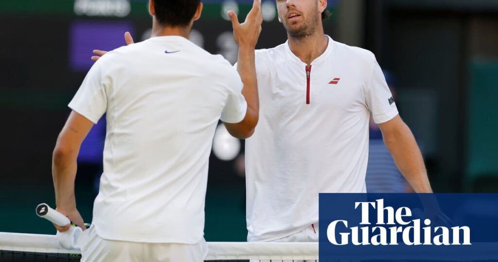 ‘He was too good’: Norrie upbeat despite Wimbledon exit at hands of Alcaraz | Wimbledon 2025